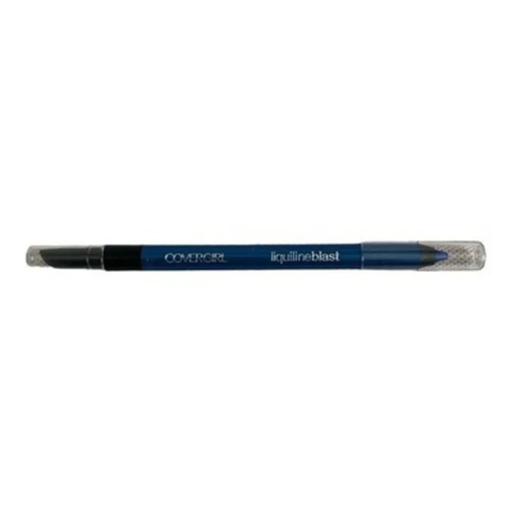 Covergirl Liquiline Blast Dual-End Eyeliner Black Liquid Liner New Display Item